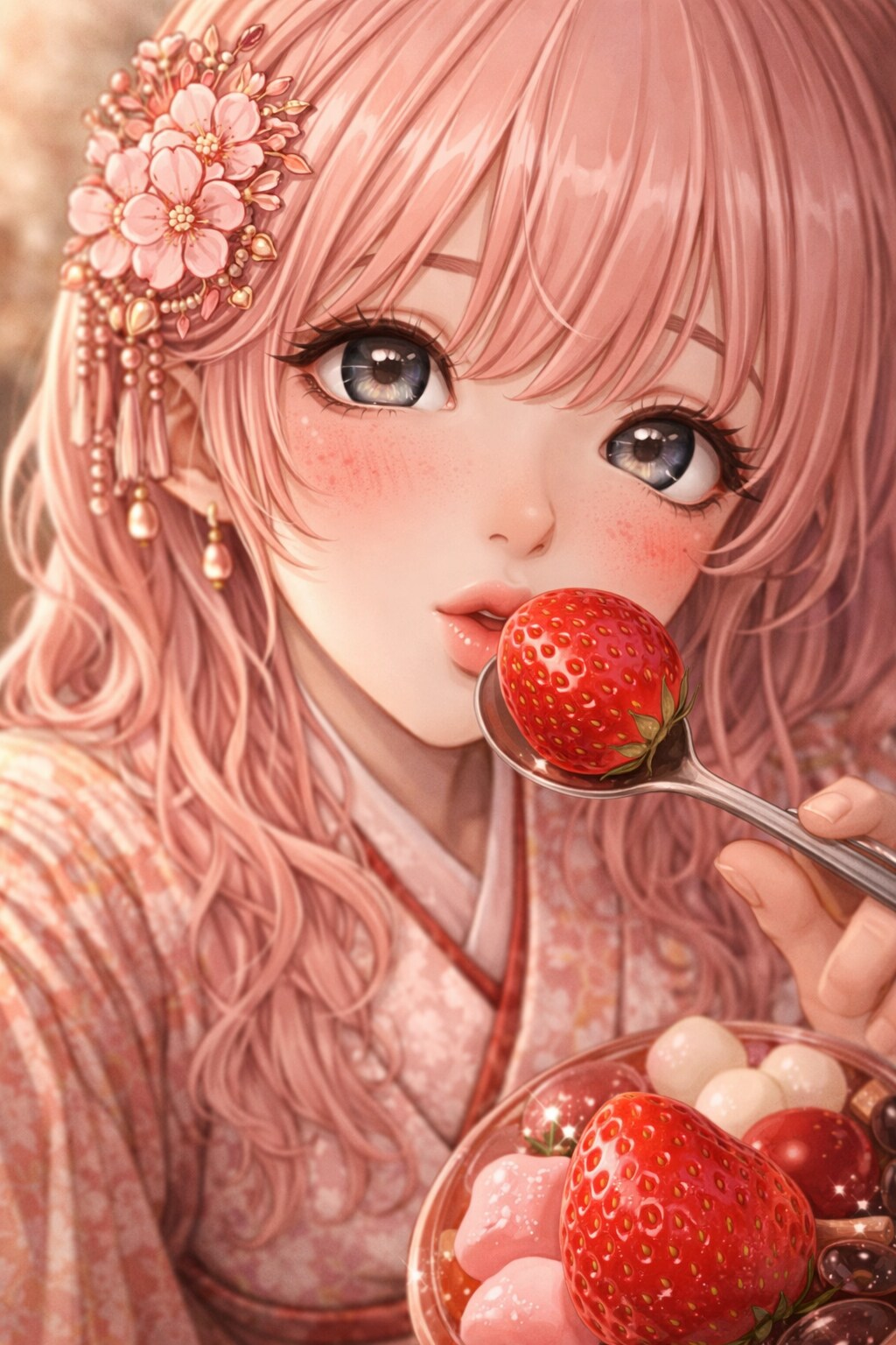 「落果ちゃんは、あまおうより甘いんですッ♡」