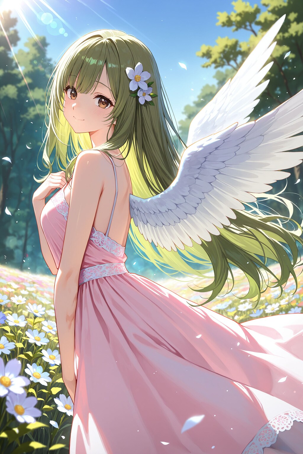 天使さん頑張ります