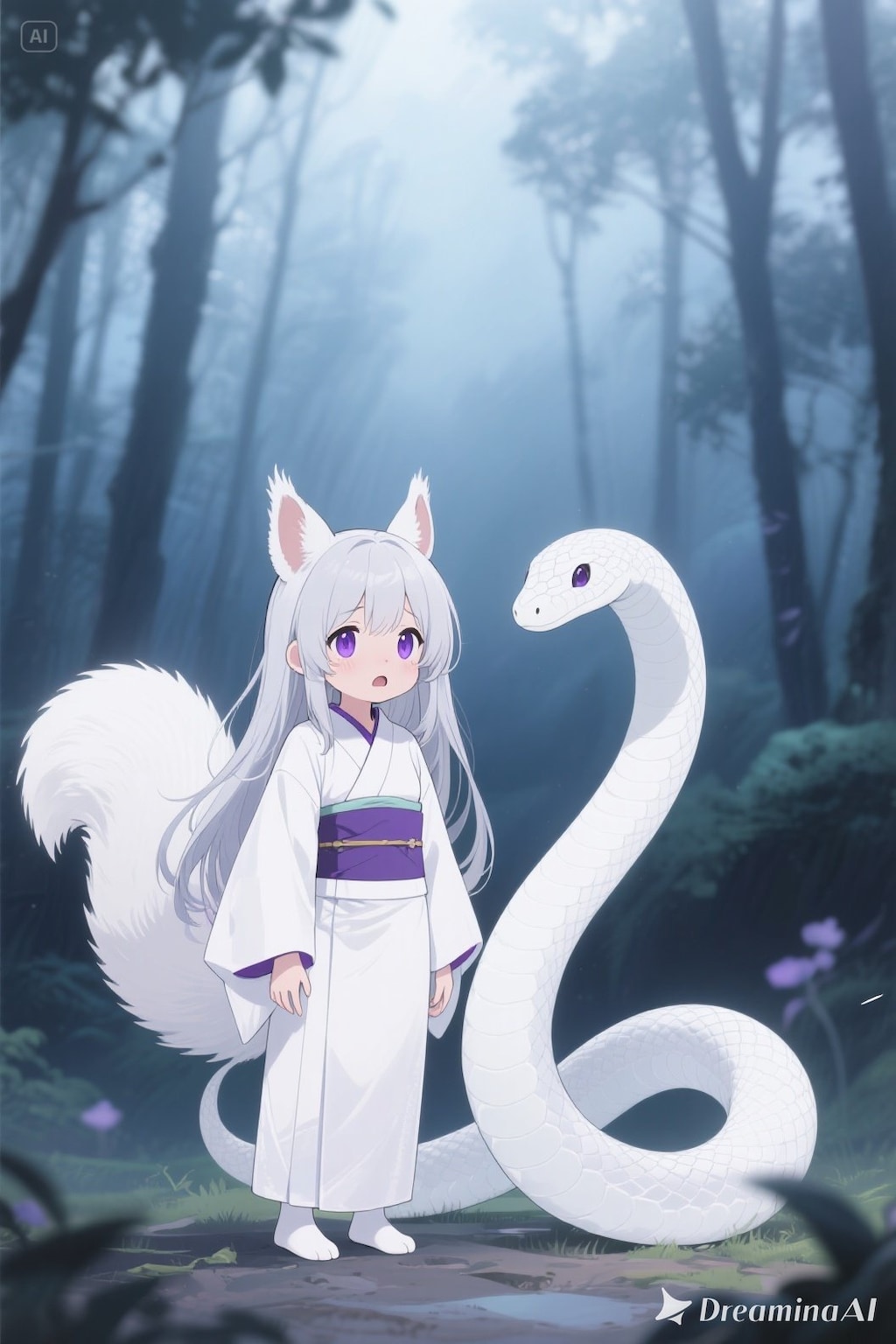 ヘビは怖いですぅ（汗）