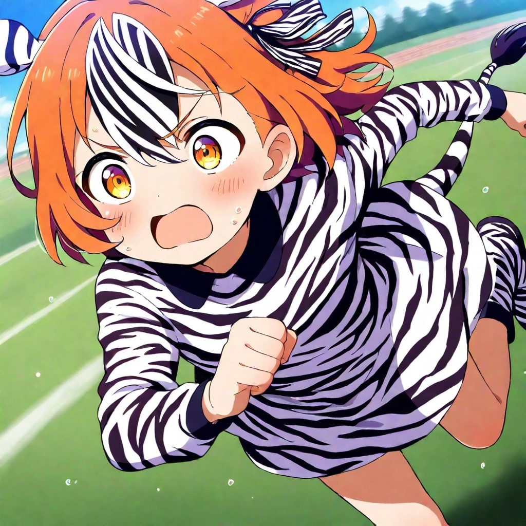 ウマ娘になんて負けない‼️シマウマ娘ちゃん‼️