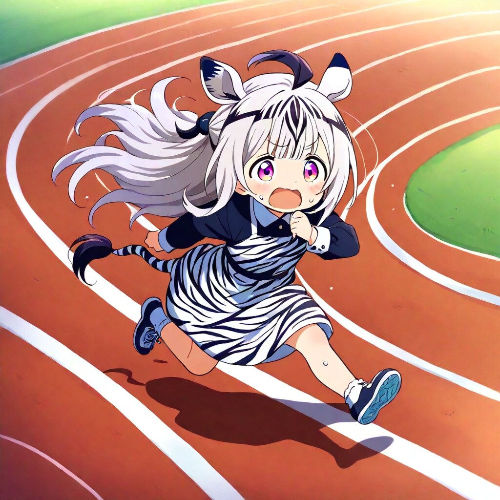 ウマ娘になんて負けない‼️シマウマ娘ちゃん‼️