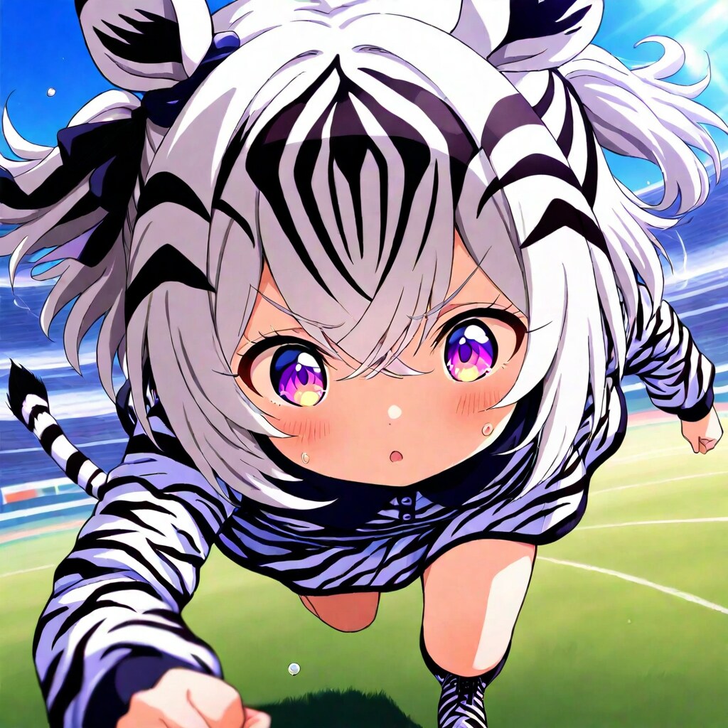 ウマ娘になんて負けない‼️シマウマ娘ちゃん‼️