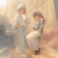 19世紀絵画風南野ことかちゃんテイスト 4枚目