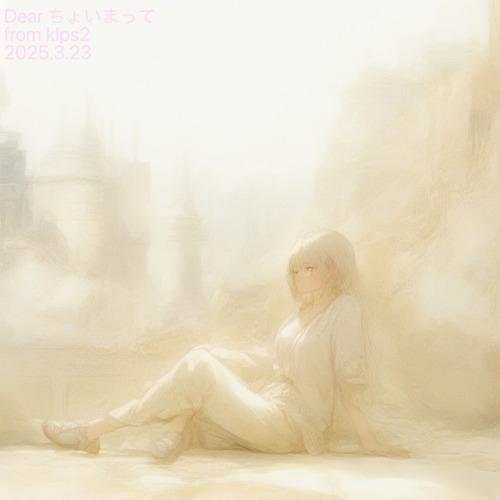 19世紀絵画風南野ことかちゃんテイスト
