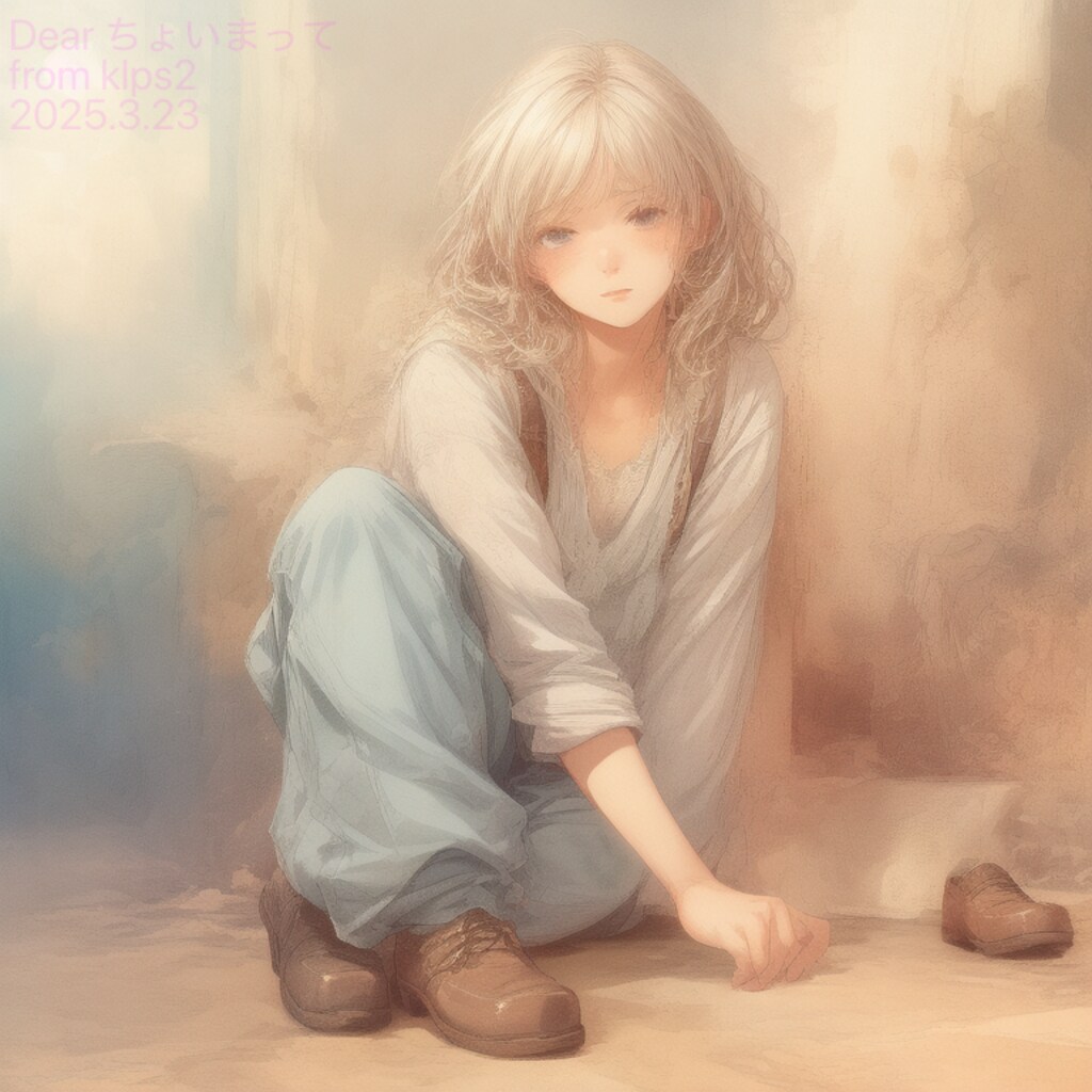 19世紀絵画風南野ことかちゃんテイスト