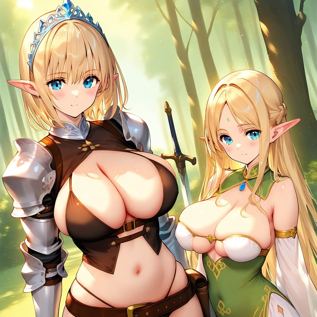 アリーシャとゼルダ姫