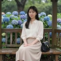 雨の日（アジサイ公園） 2枚目