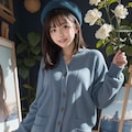 青い服の芸術家 4枚目