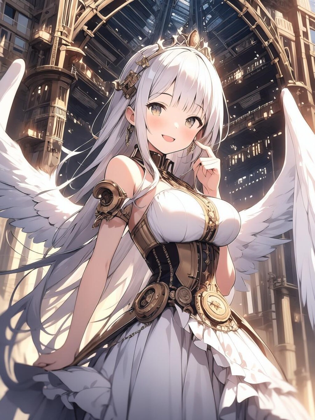 天を衝く機械都市