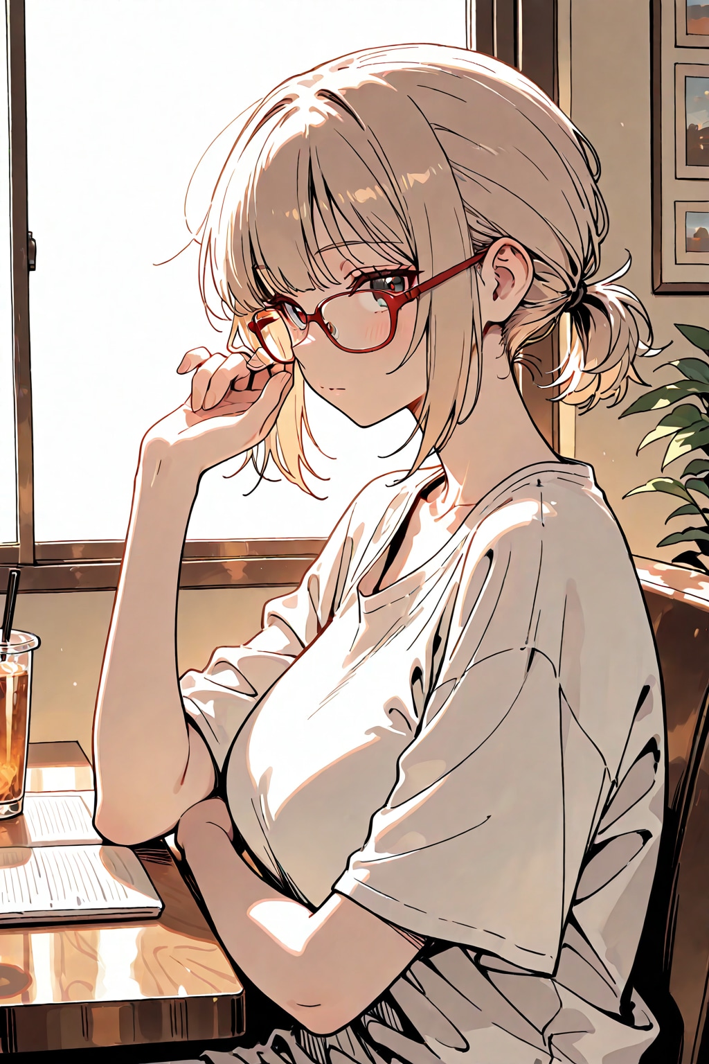 検証 フラット+カケアミ