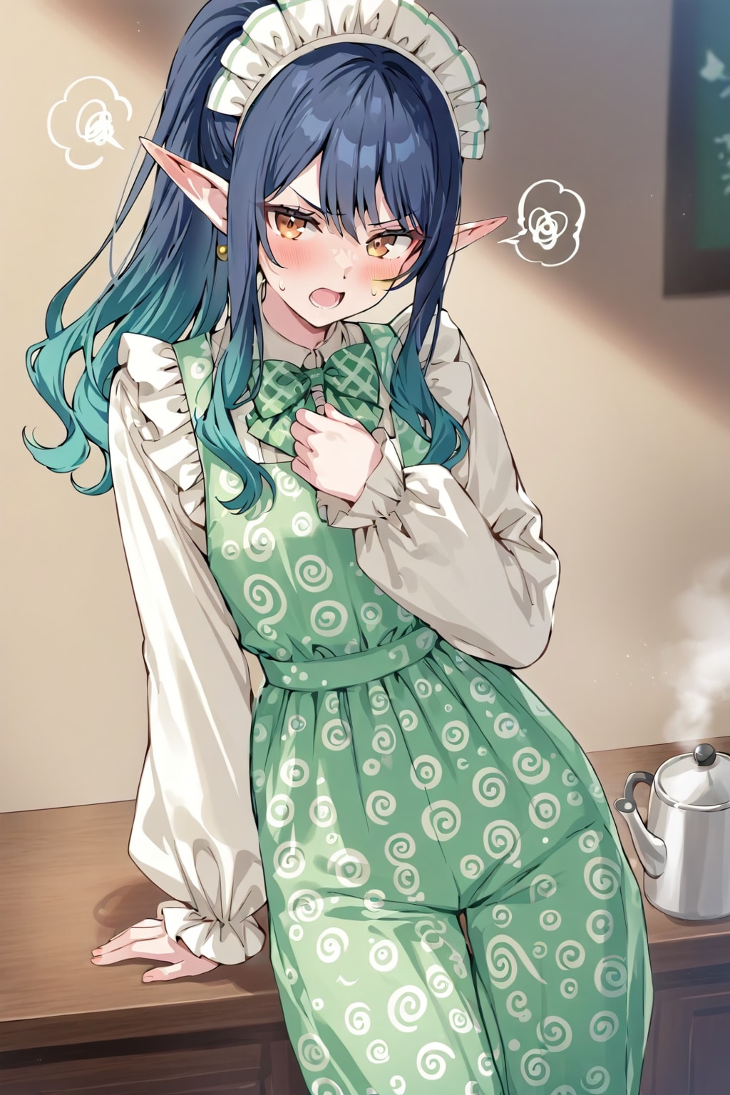 怒っているルシアルさん