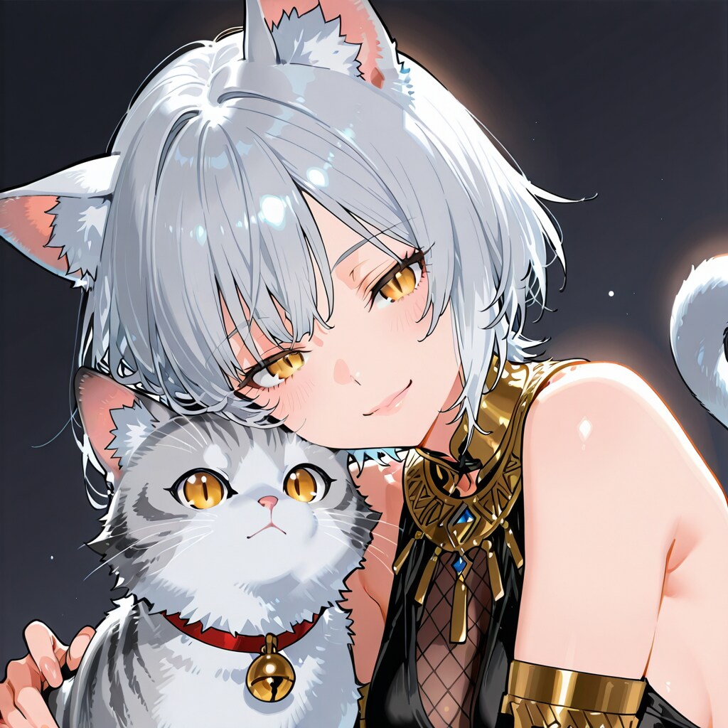 微笑みの魔猫