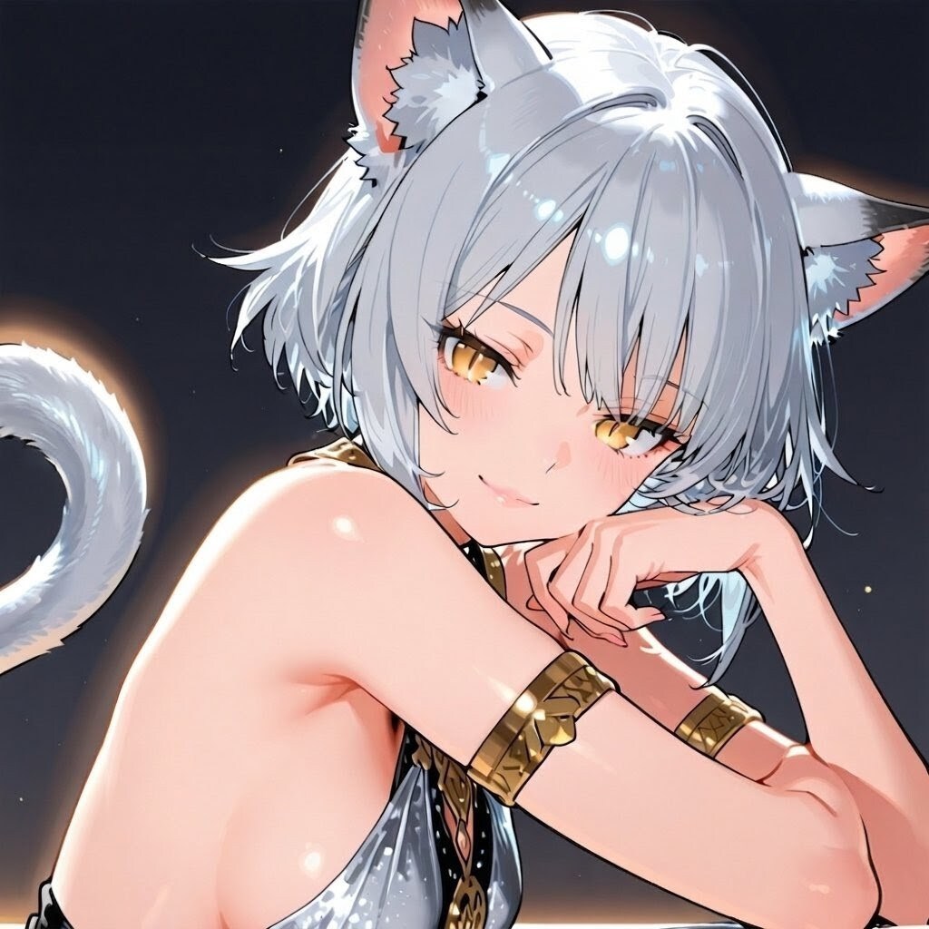微笑みの魔猫