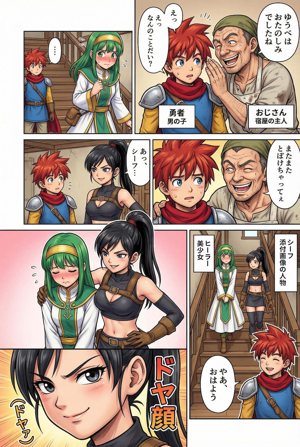 ゆうべはおたのしみでしたね