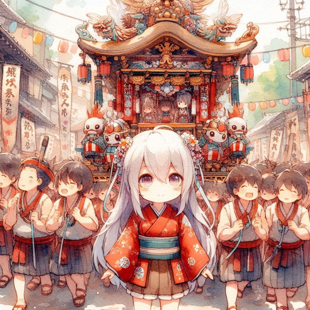白髪の可愛い女の子【115】