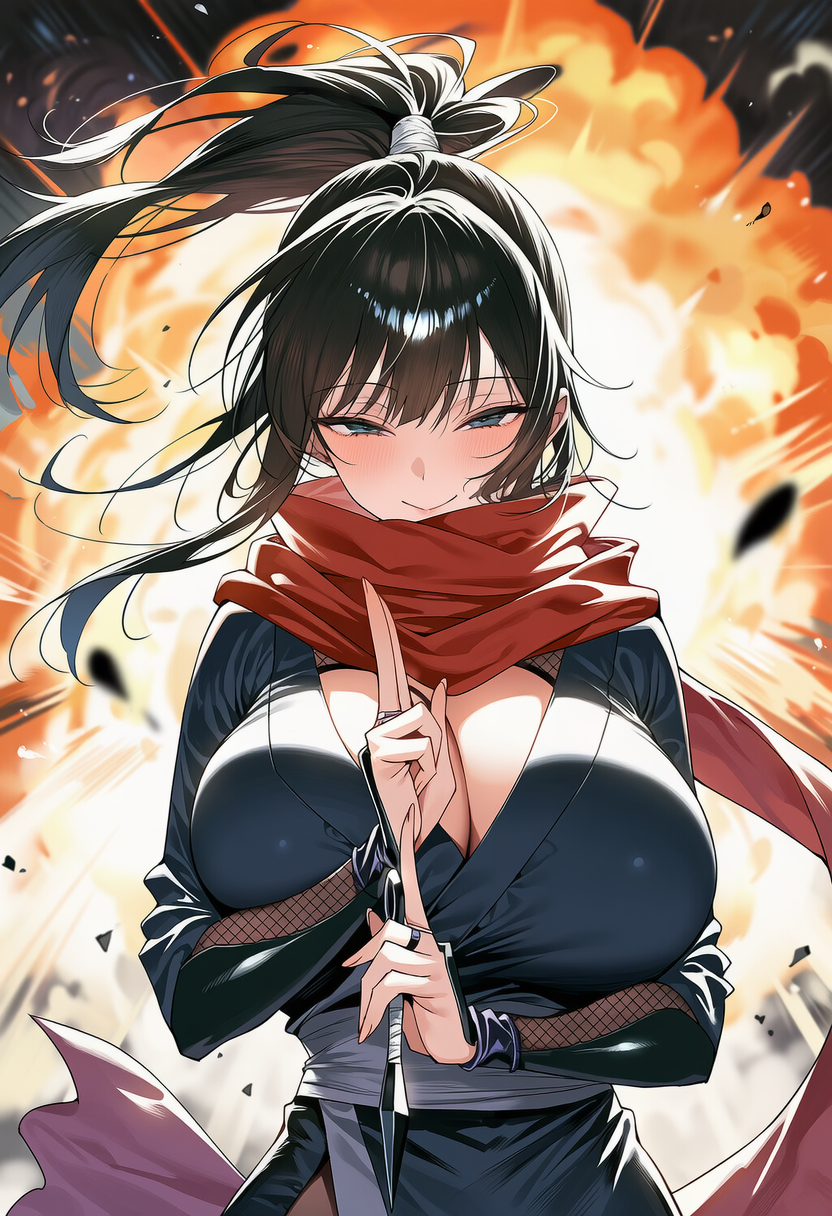 忍務完了　爆破