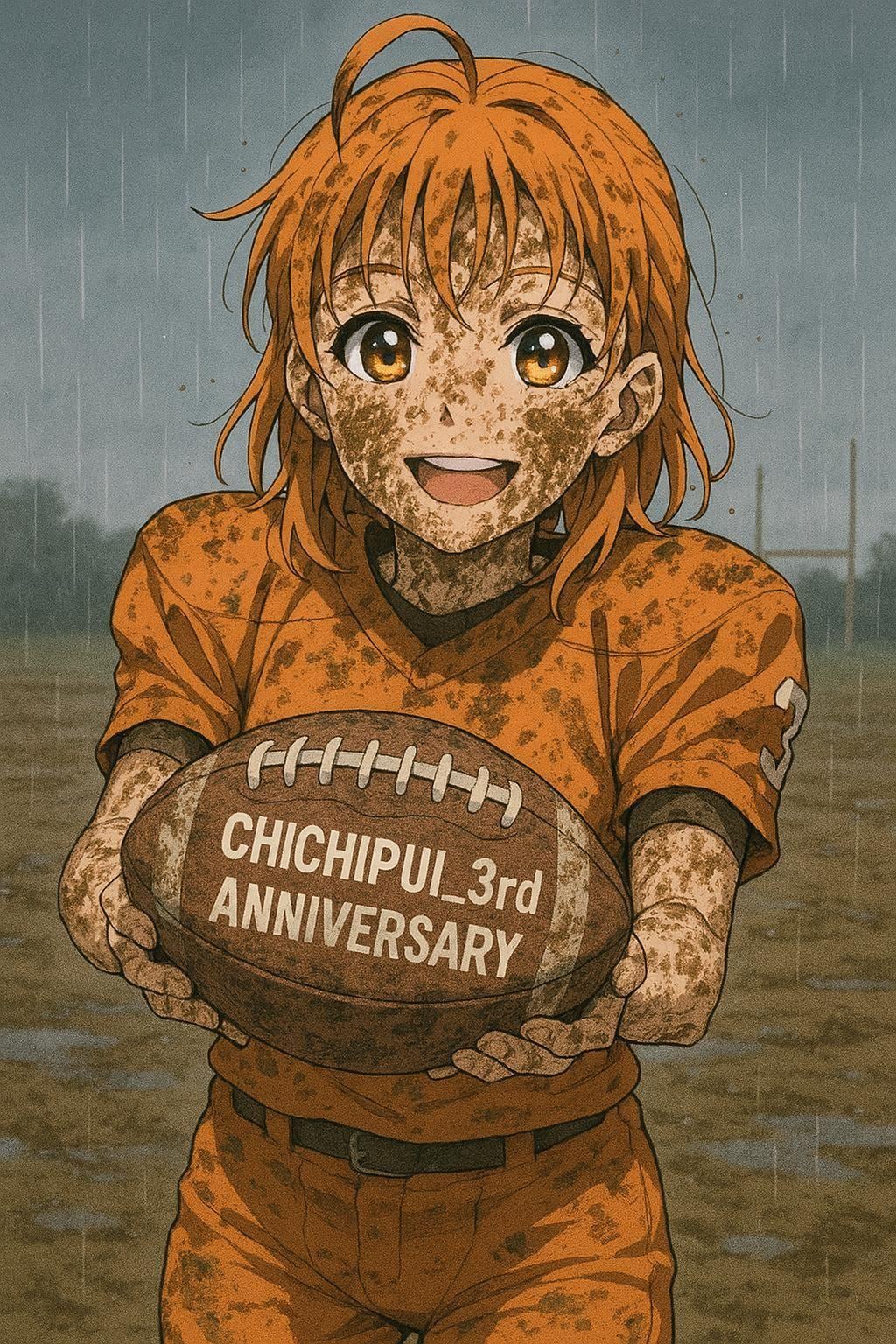 ちちぷい3周年 in 女子アメフト