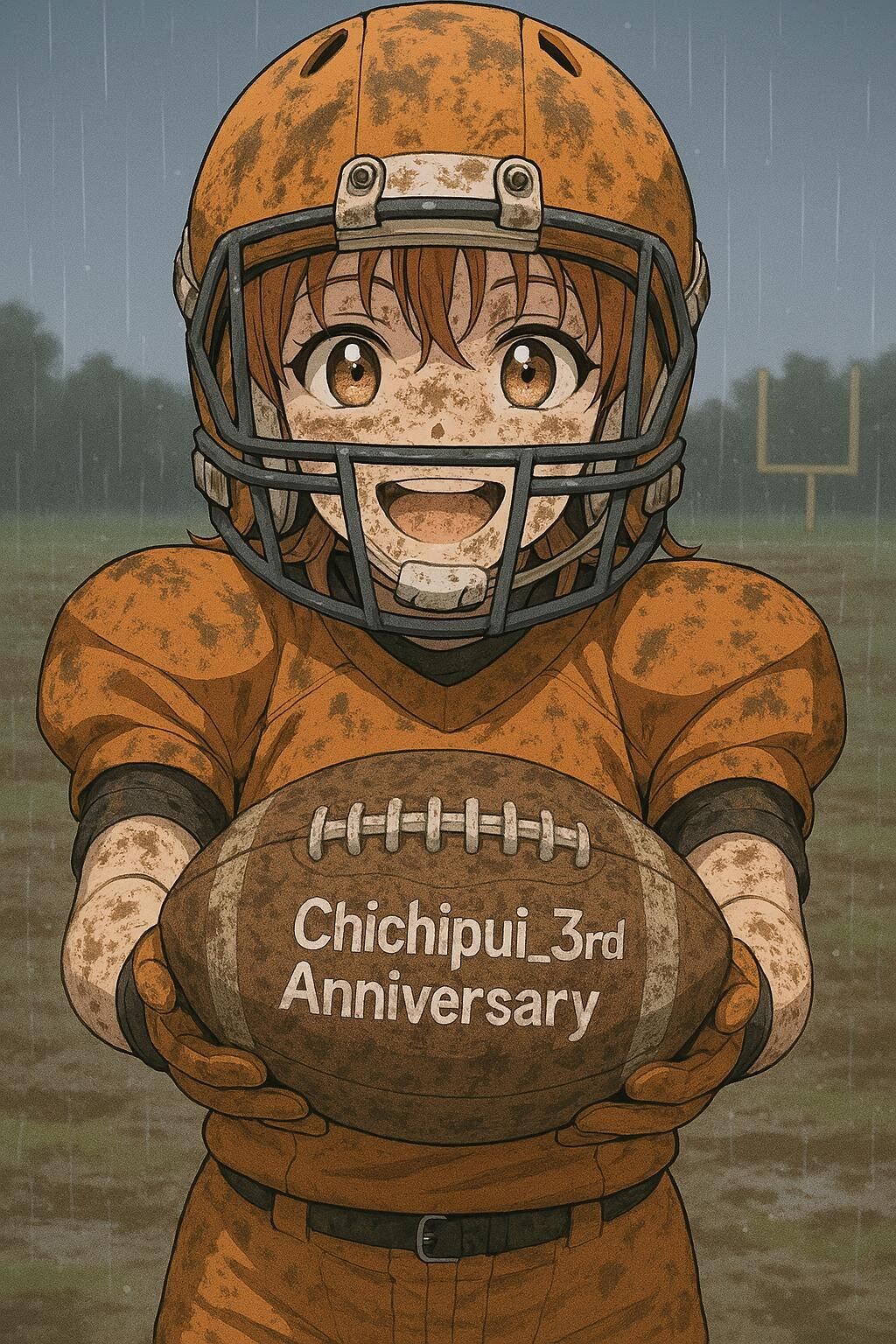 ちちぷい3周年 in 女子アメフト