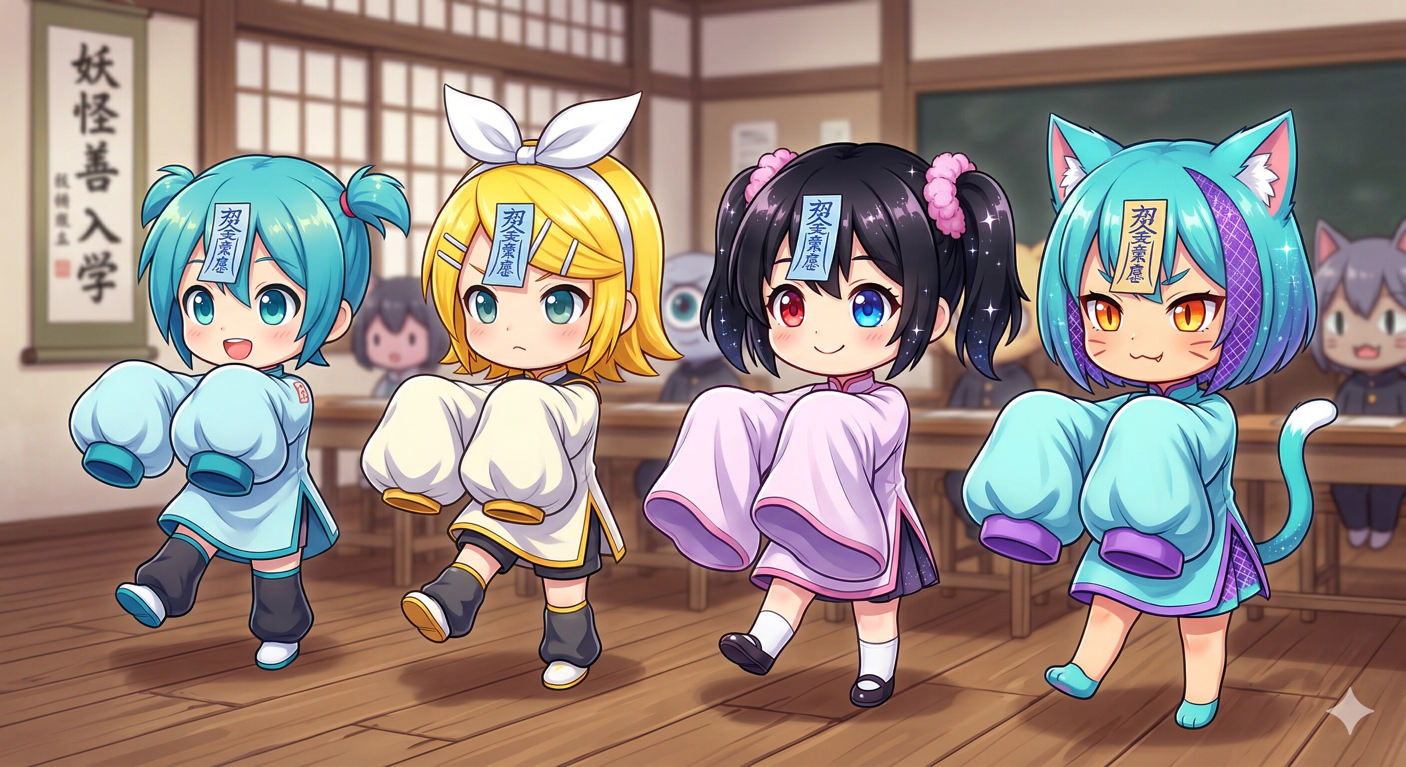 キョンシーちゃんの挨拶 | の人気AIイラスト・グラビア