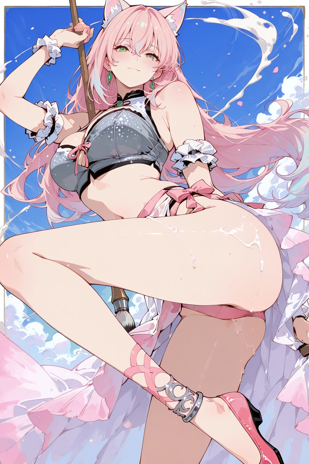筆持ってダンス🐱✨