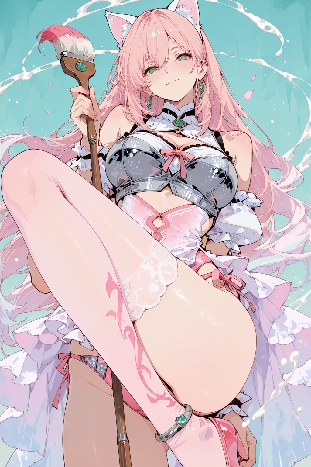 筆持ってダンス🐱✨