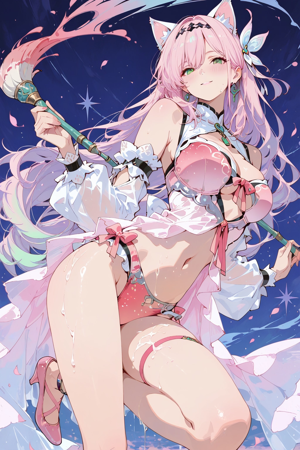 筆持ってダンス🐱✨