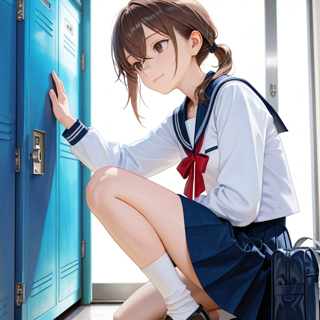 歩美 セーラー服 (4)