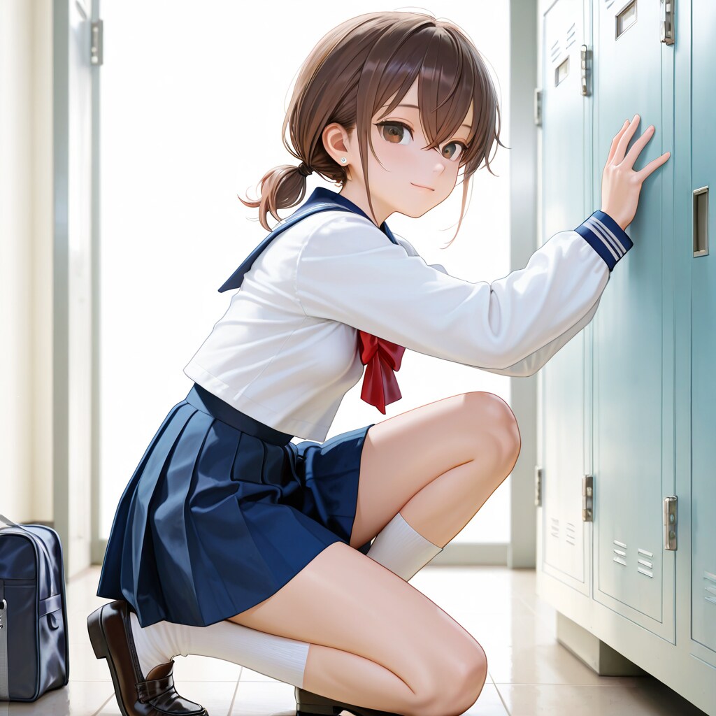 歩美 セーラー服 (4)