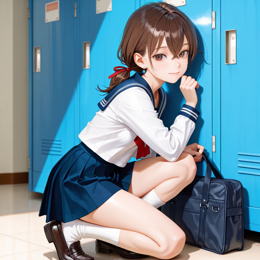 歩美 セーラー服 (4)