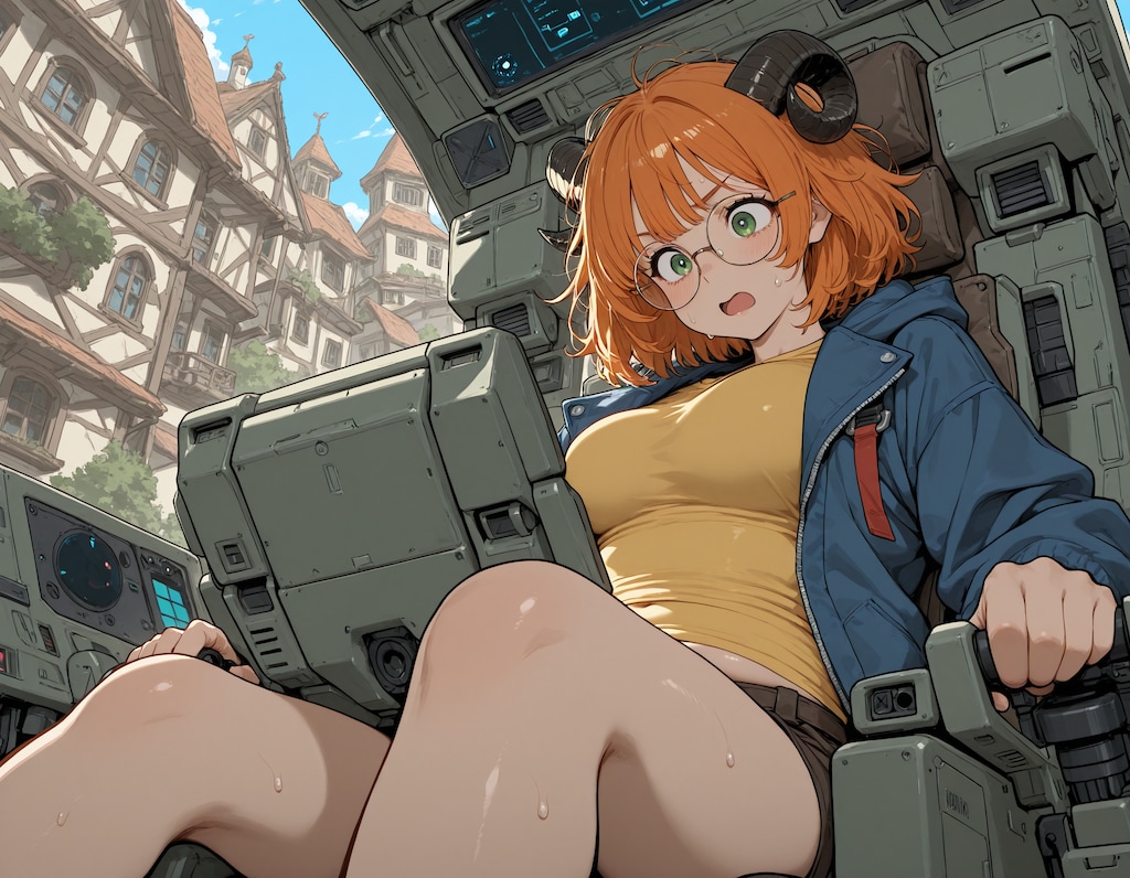 機動戦士puiガンダム第1話「太いガンダム」