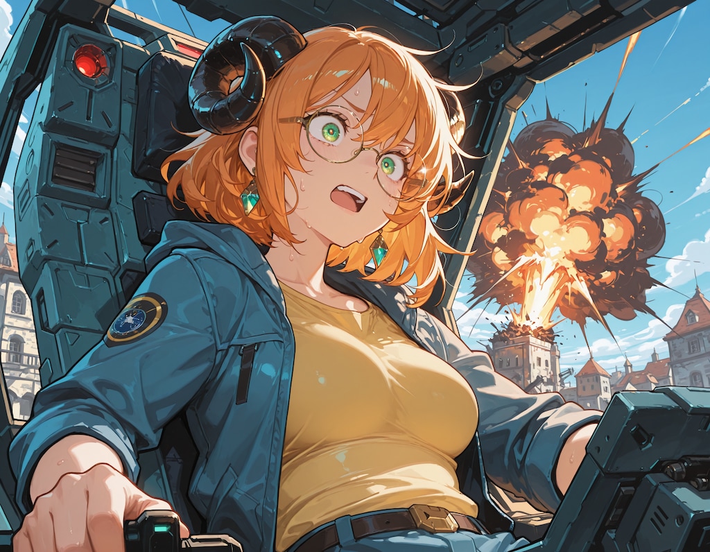 機動戦士puiガンダム第1話「太いガンダム」