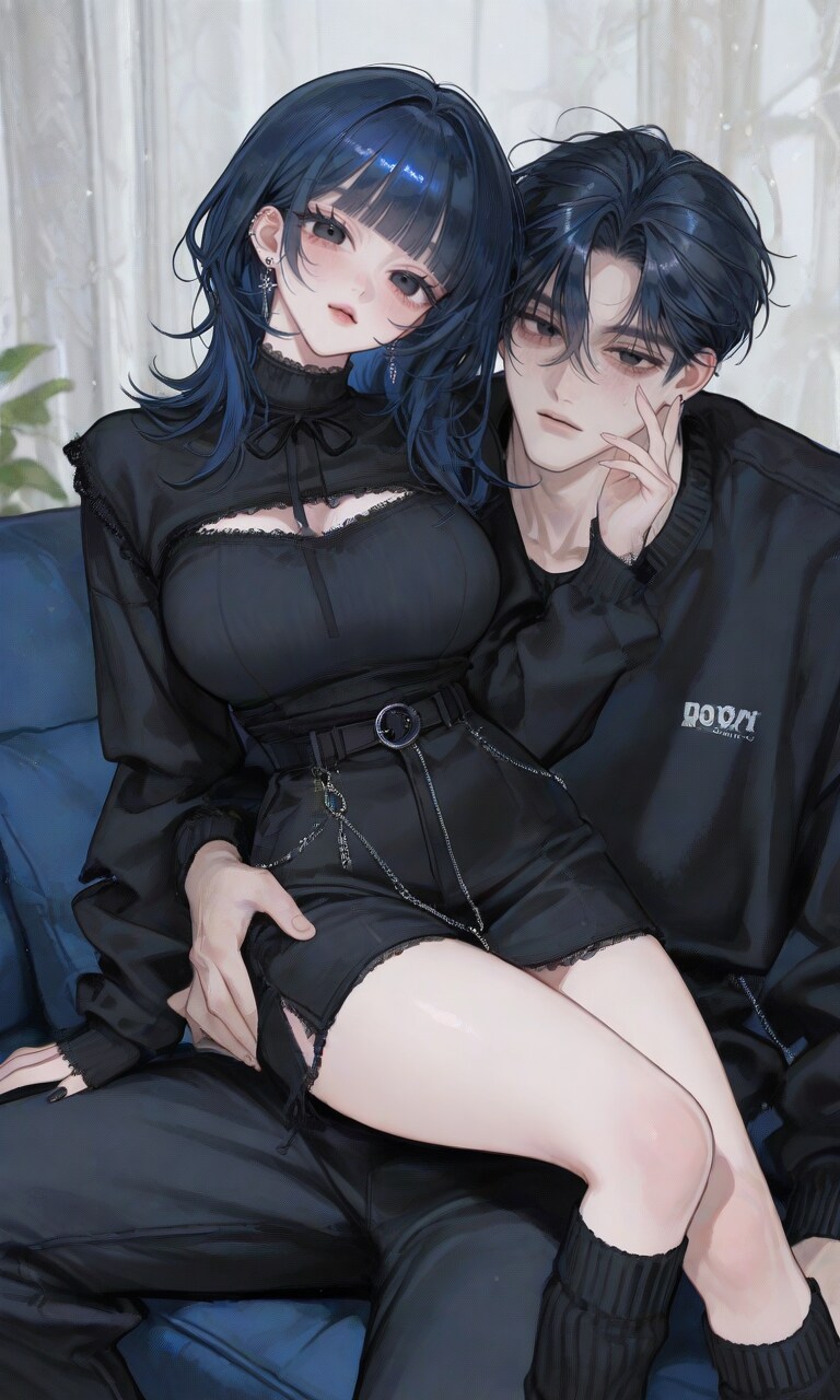 🖤💙