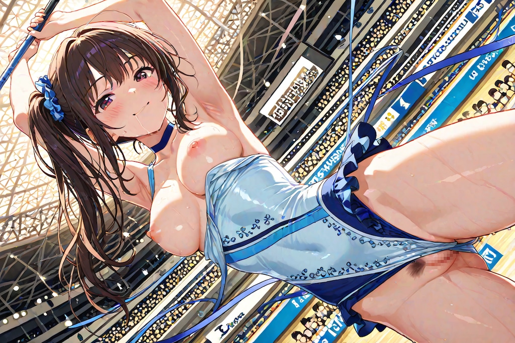 [12枚] 「私の演技を見て！綺麗でしょ？よかったらヌイてもいいのよ？あぁ私の体で大勢の人がオナってる！ゾクゾクするわ！演技しながらイックぅうううう♥」（えっちなおねえさん８５２）