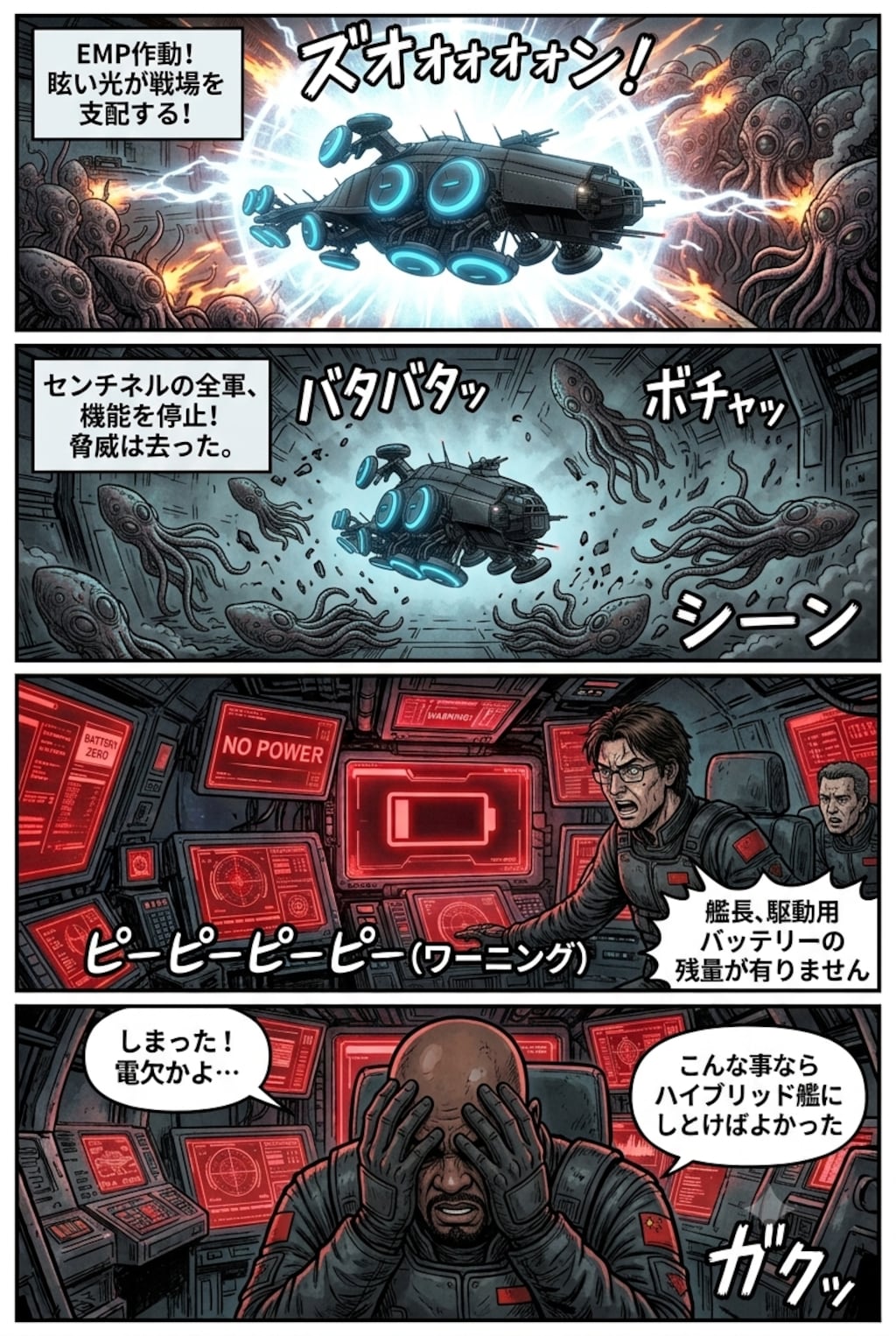 センチネルとの戦闘