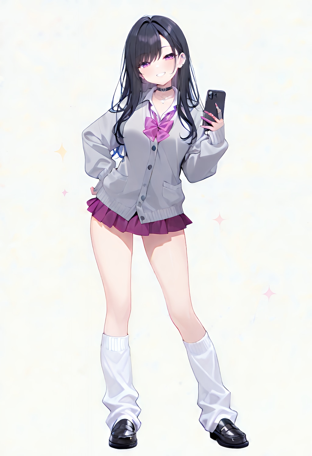 黒髪ギャル！？