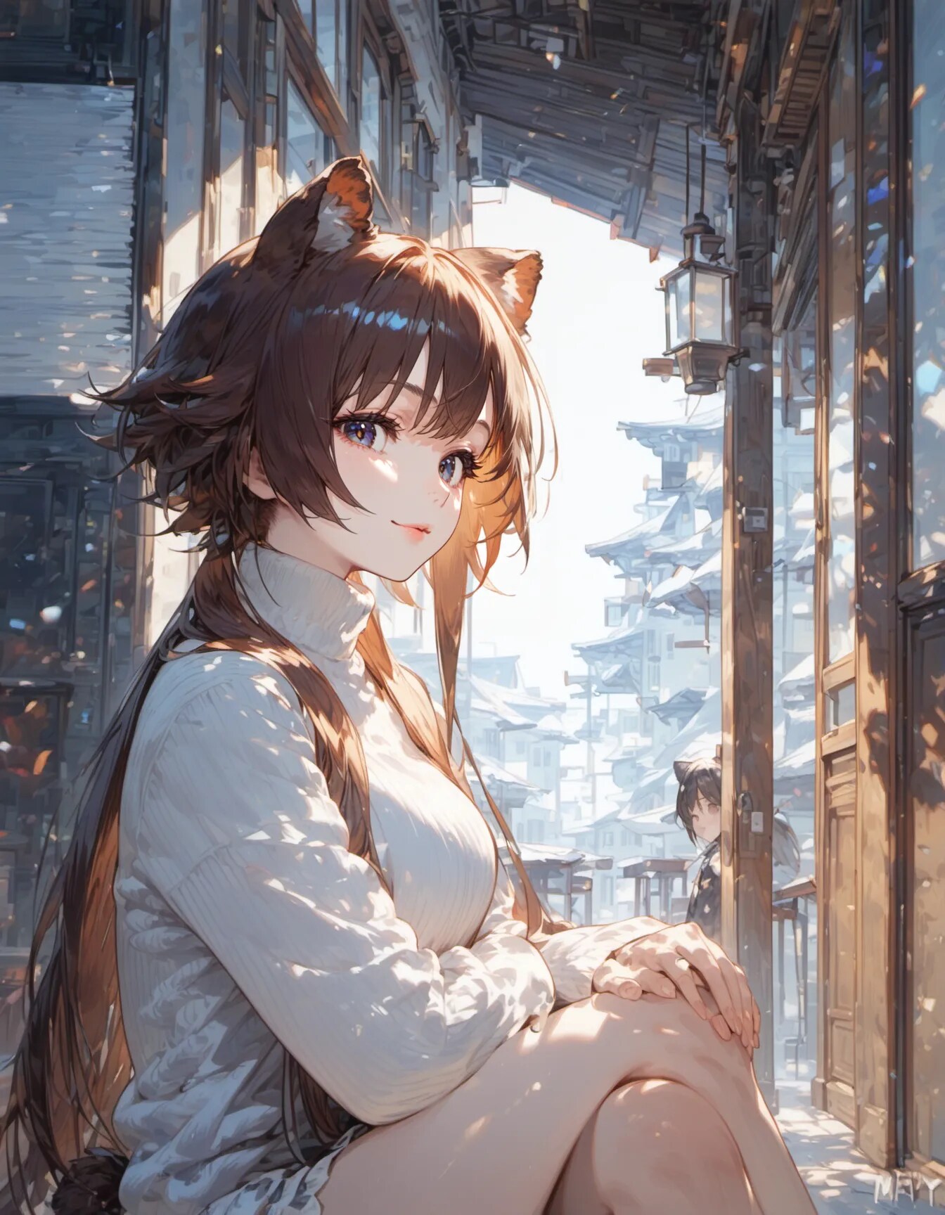 Winter Alley Serenity