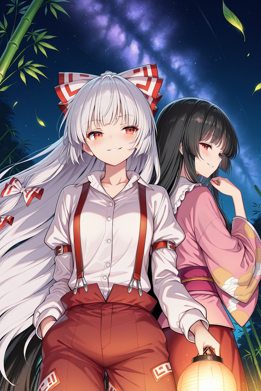 東方七夕祭り（輝夜・妹紅・永琳・慧音）