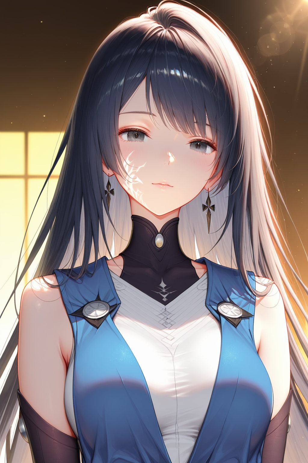 deep blue tunic | の人気AIイラスト・グラビア
