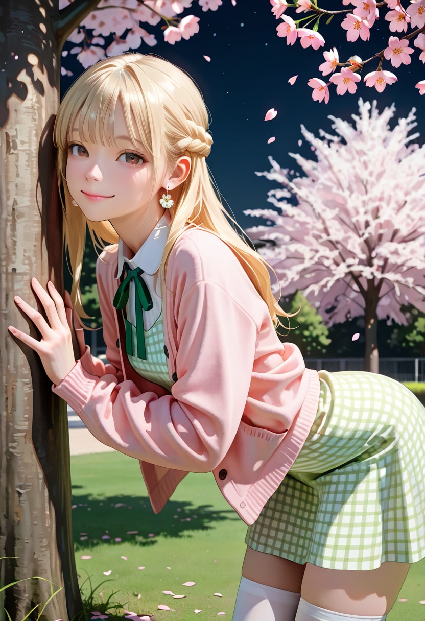 澪奈 Picnic in the park (7) | の人気AIイラスト・グラビア