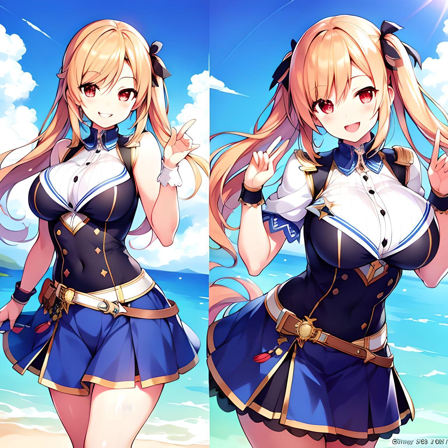 海辺！