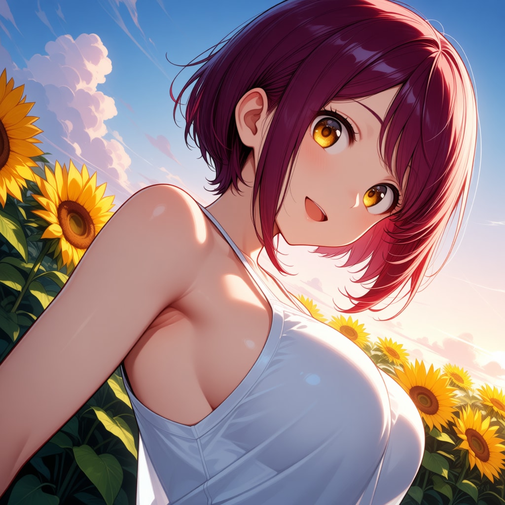 こんばんは（挨拶メイドの芽衣ちゃん）
