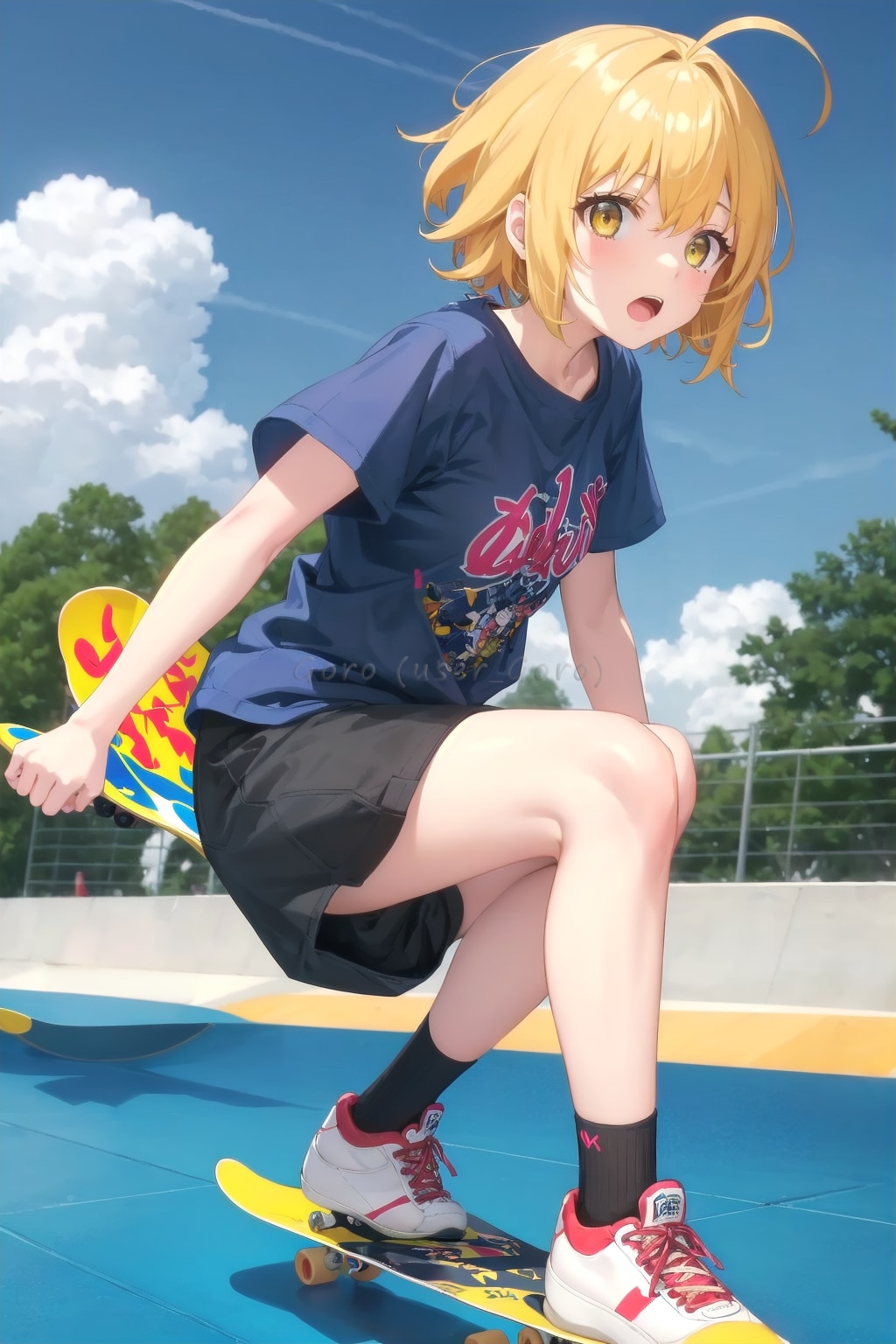 スケートボーダー ユイ