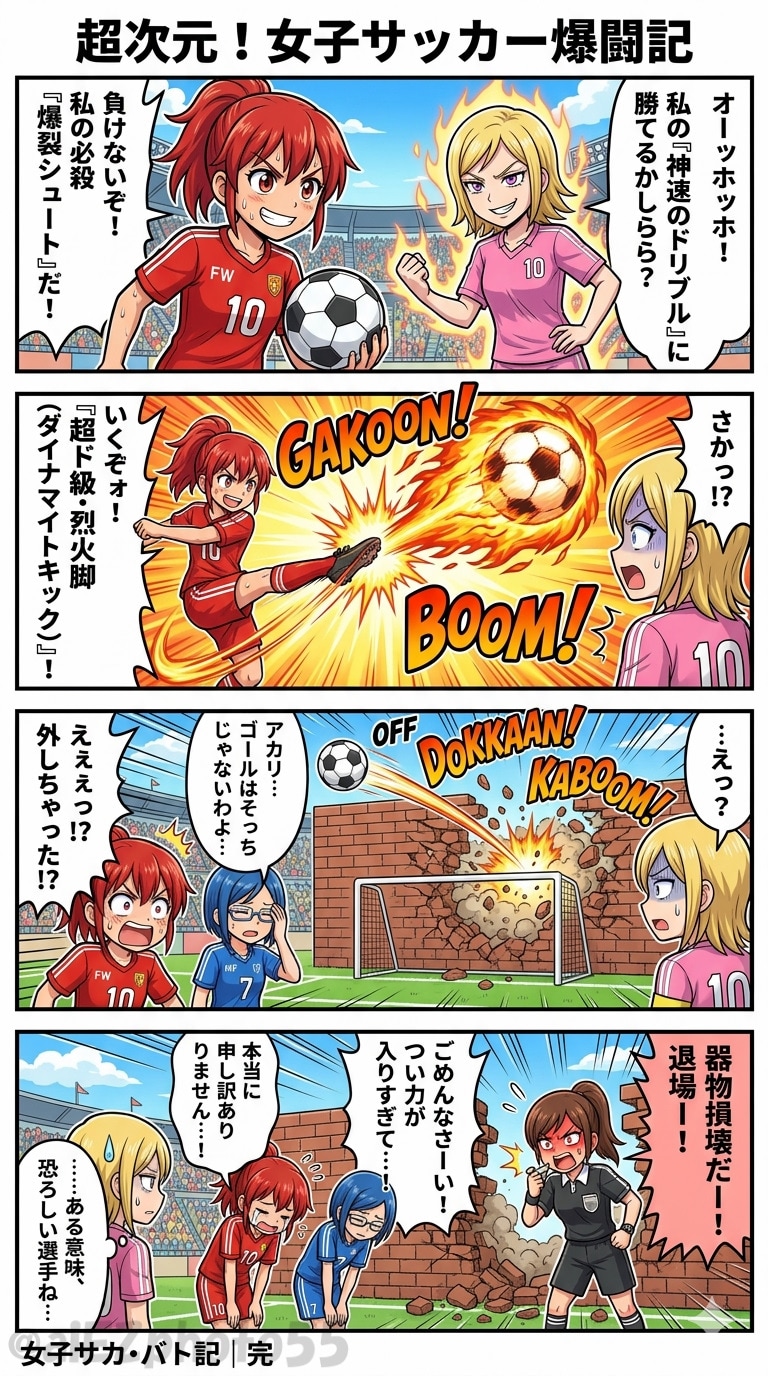 超次元！女子サッカー爆闘記