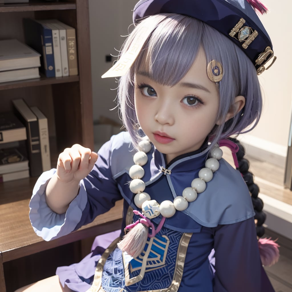 【原神　七七】コスプレ風イラスト1
