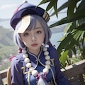 【原神　七七】コスプレ風イラスト1 6枚目