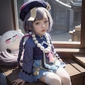 【原神　七七】コスプレ風イラスト1 9枚目