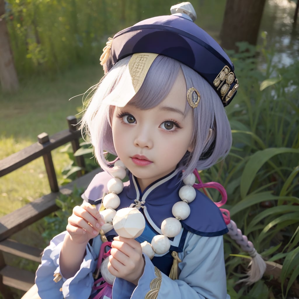 【原神　七七】コスプレ風イラスト1