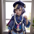 【原神　七七】コスプレ風イラスト1 4枚目