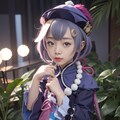 【原神　七七】コスプレ風イラスト1 2枚目