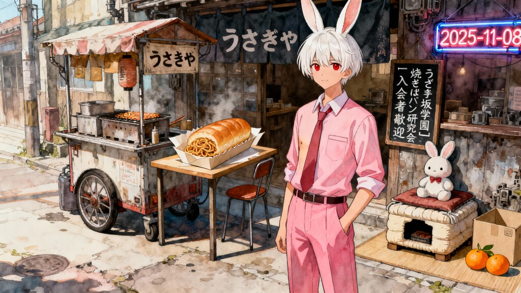 今日の焼きそばパン　2025-11-08